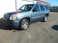 2007 Blue-Green Crystal GMC Yukon Denali AWD  photo #8