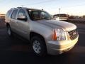 2013 Champagne Silver Metallic GMC Yukon SLE  photo #3