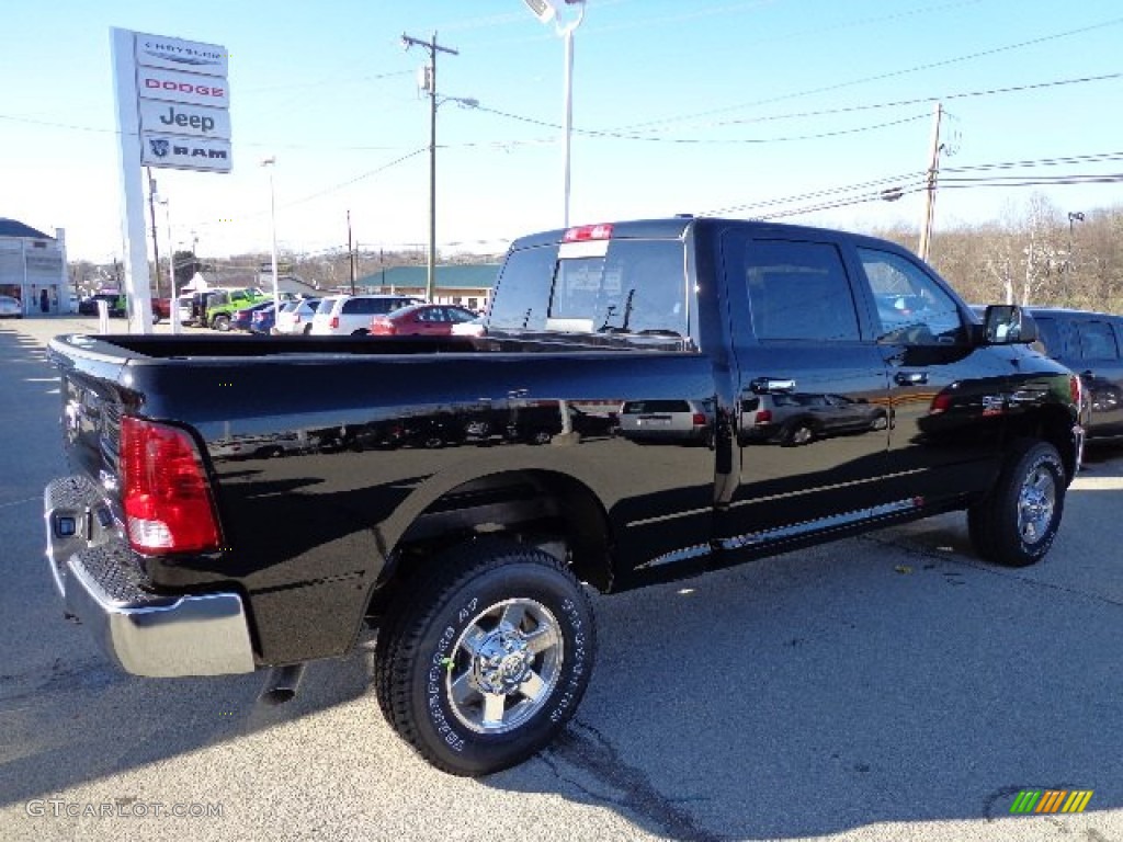 2012 Ram 2500 HD SLT Crew Cab 4x4 - Black / Dark Slate/Medium Graystone photo #6