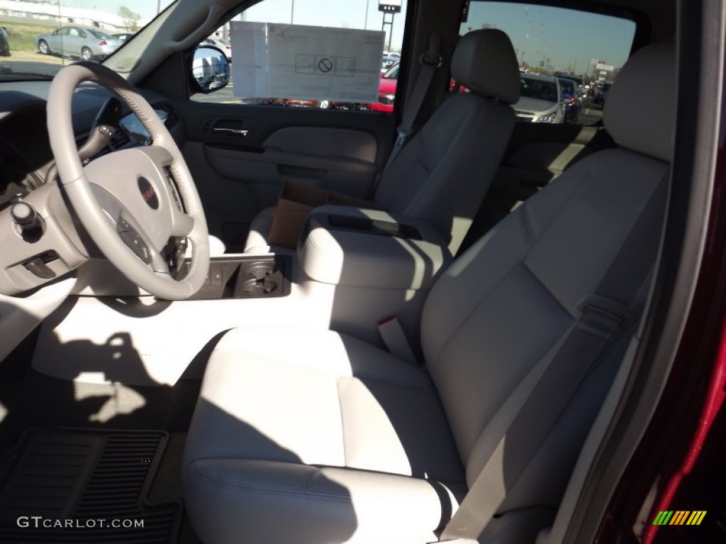 2013 Sierra 1500 SLT Crew Cab 4x4 - Sonoma Red Metallic / Cocoa/Light Cashmere photo #11