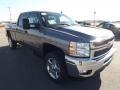 2013 Mocha Steel Metallic Chevrolet Silverado 2500HD LT Crew Cab 4x4  photo #3