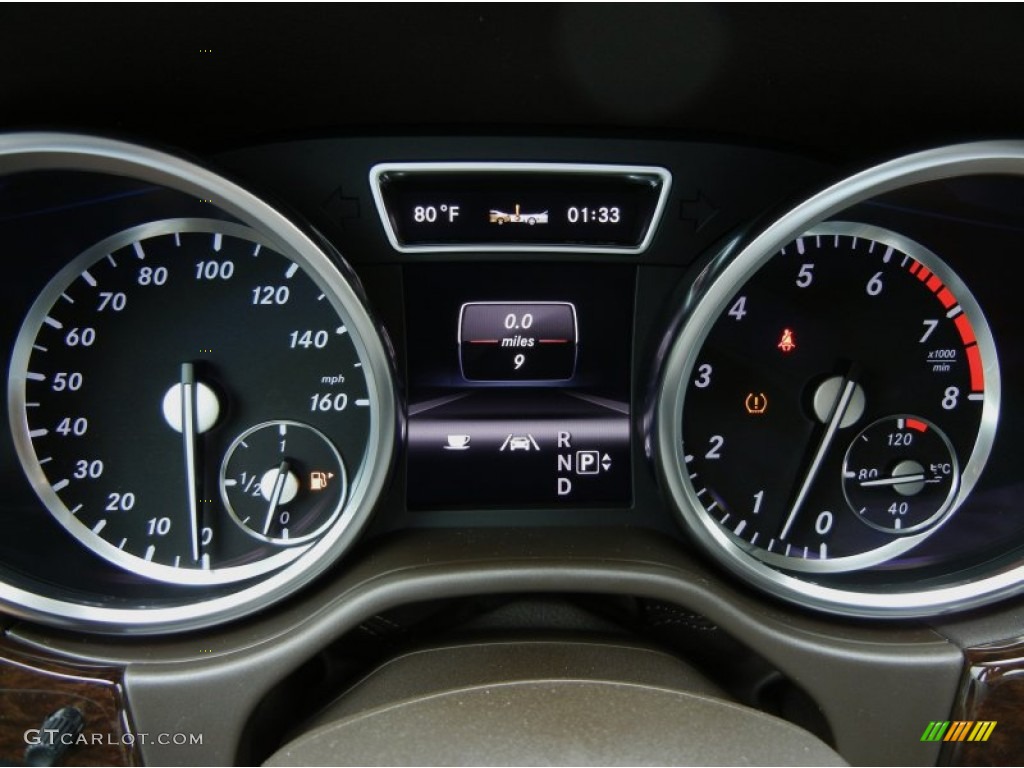 2013 Mercedes-Benz ML 350 4Matic Gauges Photo #74708680