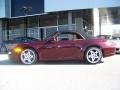 2006 Carmon Red Metallic Porsche 911 Carrera Cabriolet  photo #2