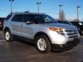 2011 Ingot Silver Metallic Ford Explorer XLT 4WD  photo #2