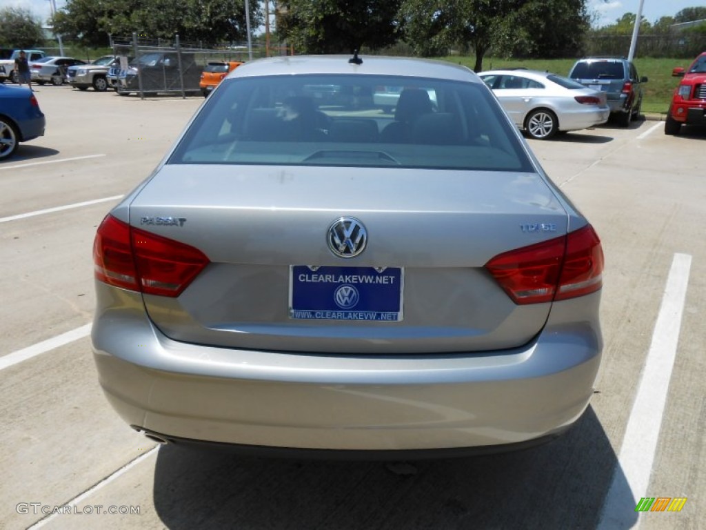 2013 Passat TDI SE - Tungsten Silver Metallic / Titan Black photo #6