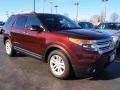 2012 Red Candy Metallic Ford Explorer XLT  photo #2