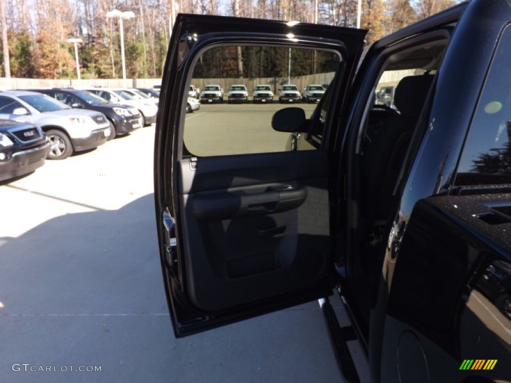 2013 Sierra 1500 SLE Crew Cab - Onyx Black / Ebony photo #16