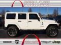Bright White 2012 Jeep Wrangler Unlimited Sahara Arctic Edition 4x4