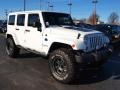 Bright White 2012 Jeep Wrangler Unlimited Sahara Arctic Edition 4x4 Exterior