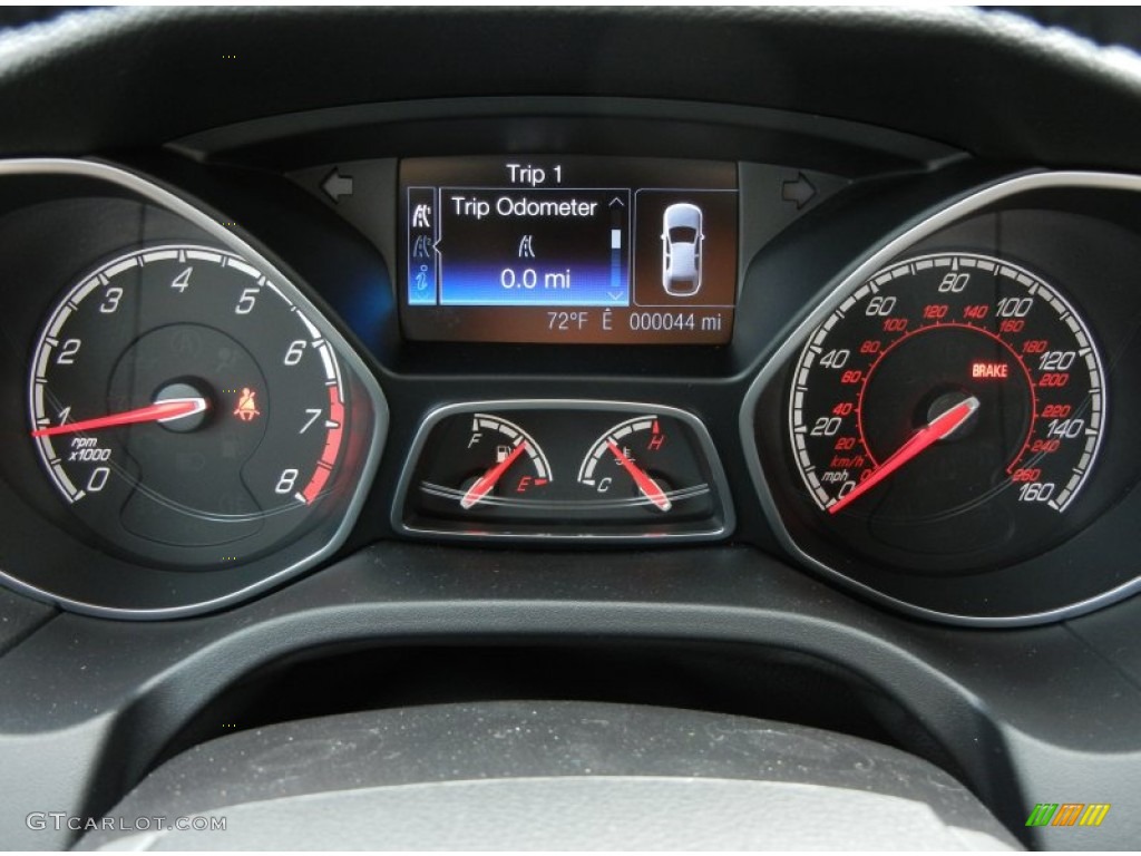 2013 Ford Focus ST Hatchback Gauges Photo #74711295