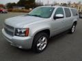 2011 Sheer Silver Metallic Chevrolet Suburban LTZ 4x4  photo #2