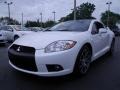 2011 Northstar White Mitsubishi Eclipse GS Sport Coupe  photo #9