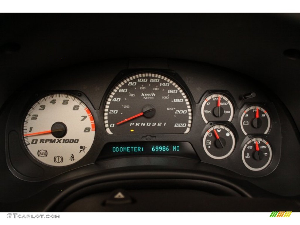 2006 Chevrolet TrailBlazer SS AWD Gauges Photo #74713313