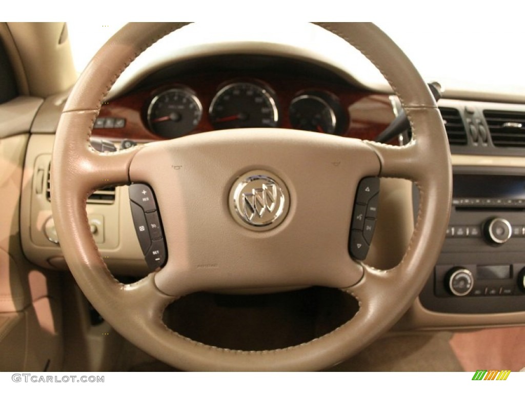 2006 Buick Lucerne CXL Cashmere Steering Wheel Photo #74713836