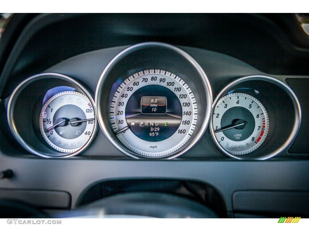 2013 Mercedes-Benz C 250 Coupe Gauges Photo #74713954