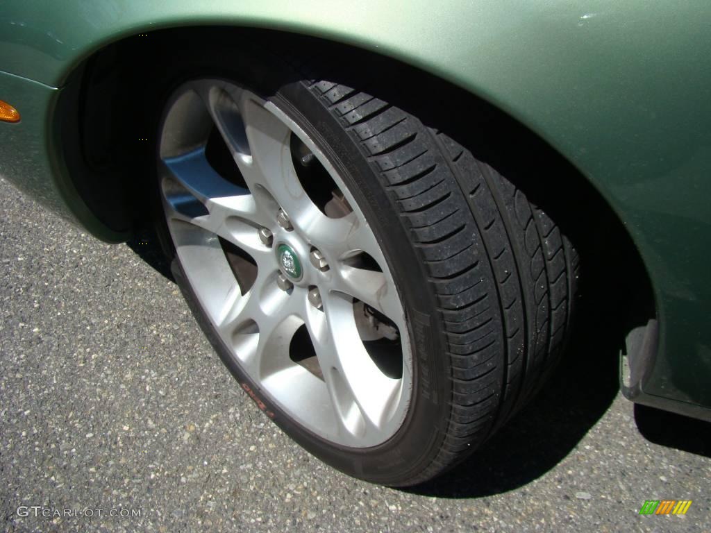 1999 XK XK8 Convertible - Alpine Green / Oatmeal photo #11