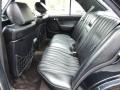 1993 Mercedes-Benz 190 Class Black Interior Rear Seat Photo