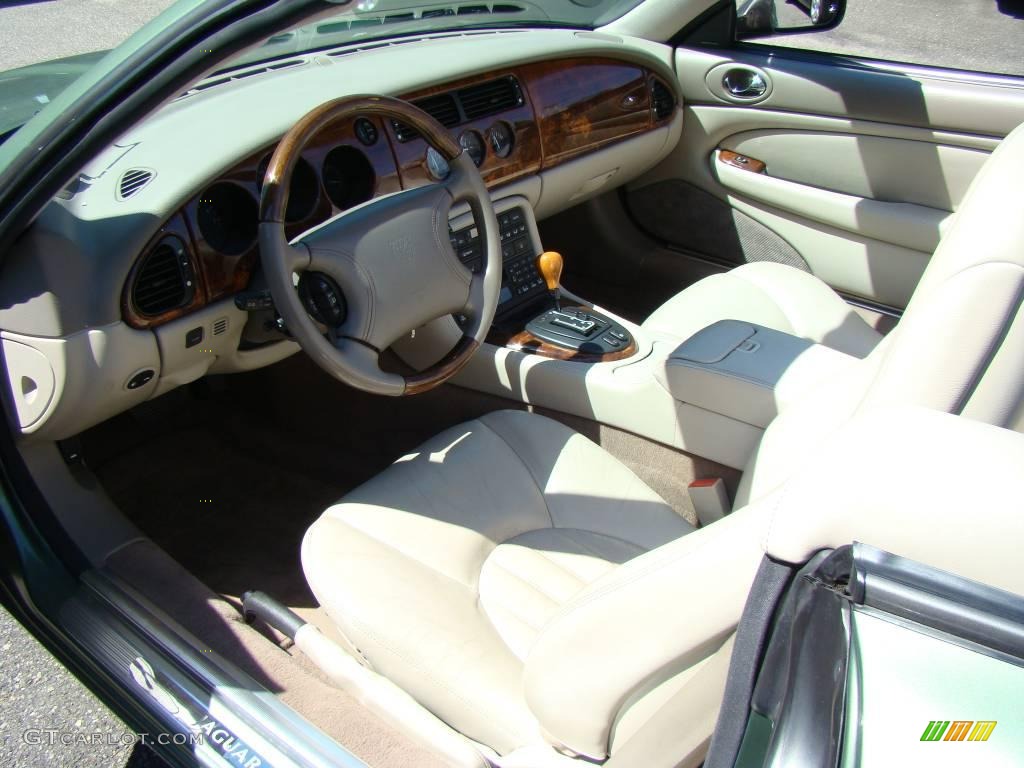 1999 XK XK8 Convertible - Alpine Green / Oatmeal photo #15
