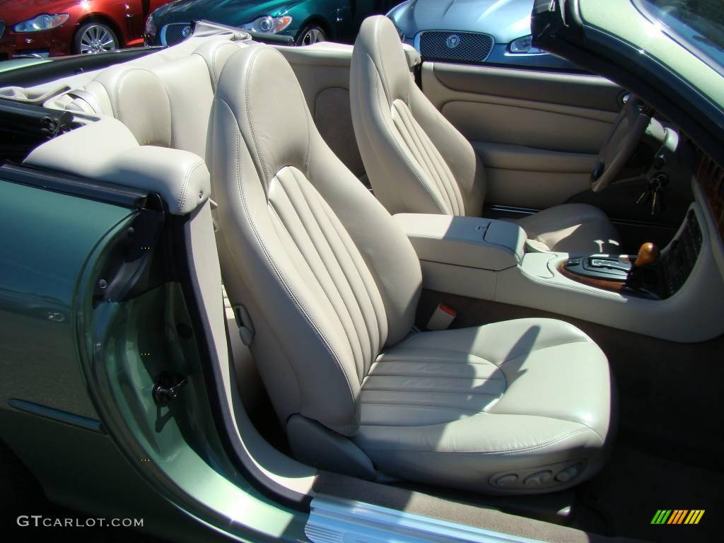 1999 XK XK8 Convertible - Alpine Green / Oatmeal photo #21