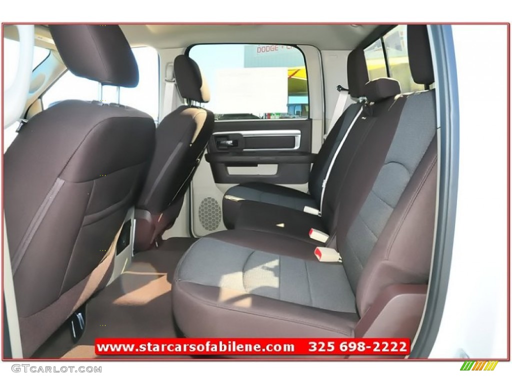2013 1500 Lone Star Crew Cab 4x4 - Bright White / Canyon Brown/Light Frost Beige photo #21