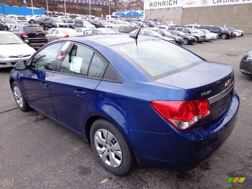 2013 Cruze LS - Blue Topaz Metallic / Jet Black/Medium Titanium photo #2