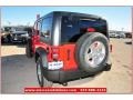 2013 Rock Lobster Red Jeep Wrangler Unlimited Sport S 4x4  photo #4