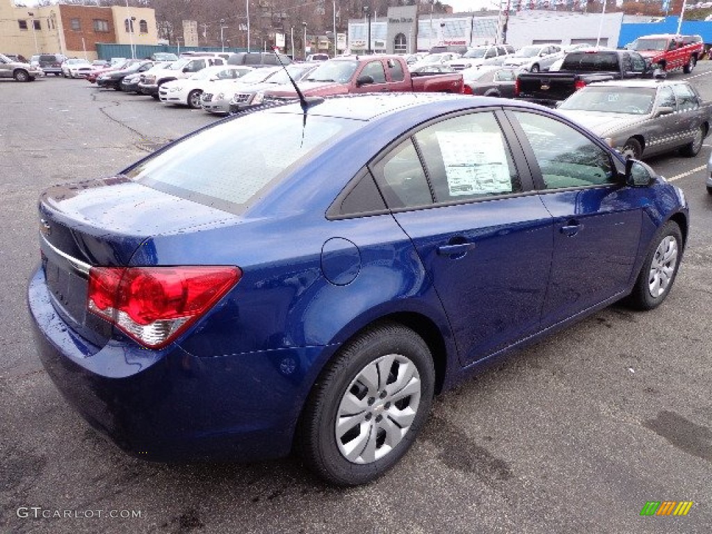 2013 Cruze LS - Blue Topaz Metallic / Jet Black/Medium Titanium photo #4