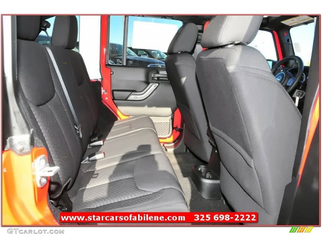 2013 Wrangler Unlimited Sport S 4x4 - Rock Lobster Red / Black photo #23