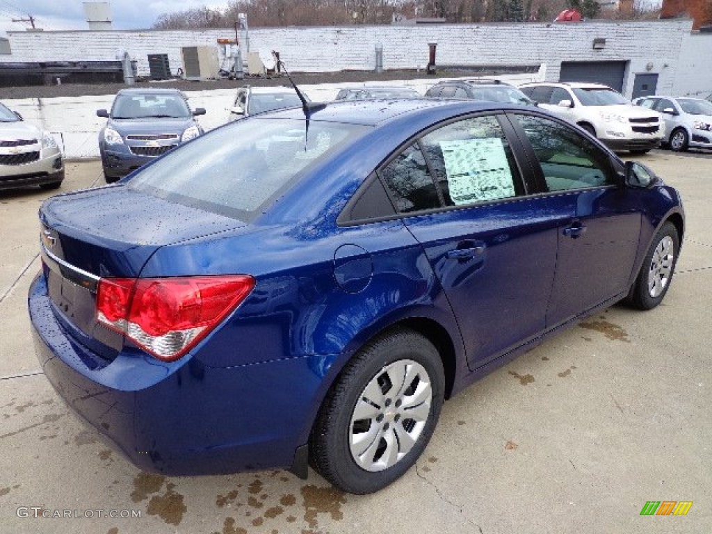 2013 Cruze LS - Blue Topaz Metallic / Jet Black/Medium Titanium photo #4