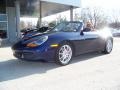 2001 Lapis Blue Metallic Porsche Boxster S  photo #2