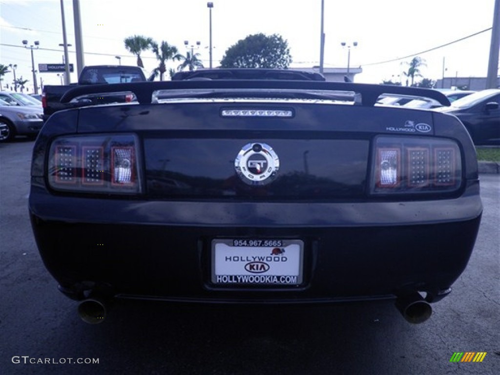2005 Mustang V6 Premium Convertible - Black / Dark Charcoal photo #6