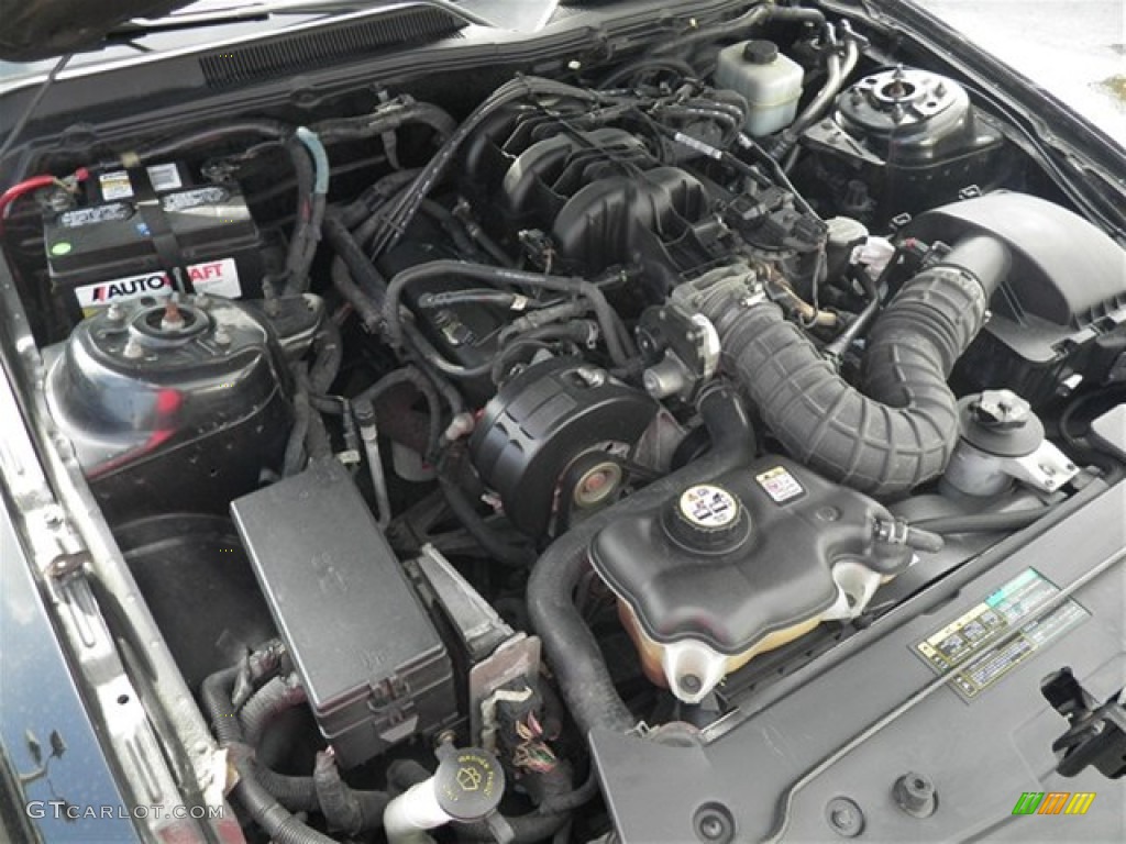 2005 Ford Mustang V6 Premium Convertible 4.0 Liter SOHC 12-Valve V6 Engine Photo #74718487
