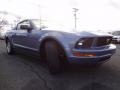 2006 Windveil Blue Metallic Ford Mustang V6 Deluxe Coupe  photo #3