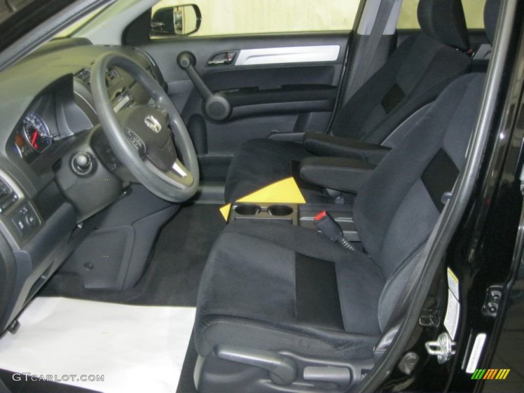 2010 CR-V EX AWD - Crystal Black Pearl / Black photo #16