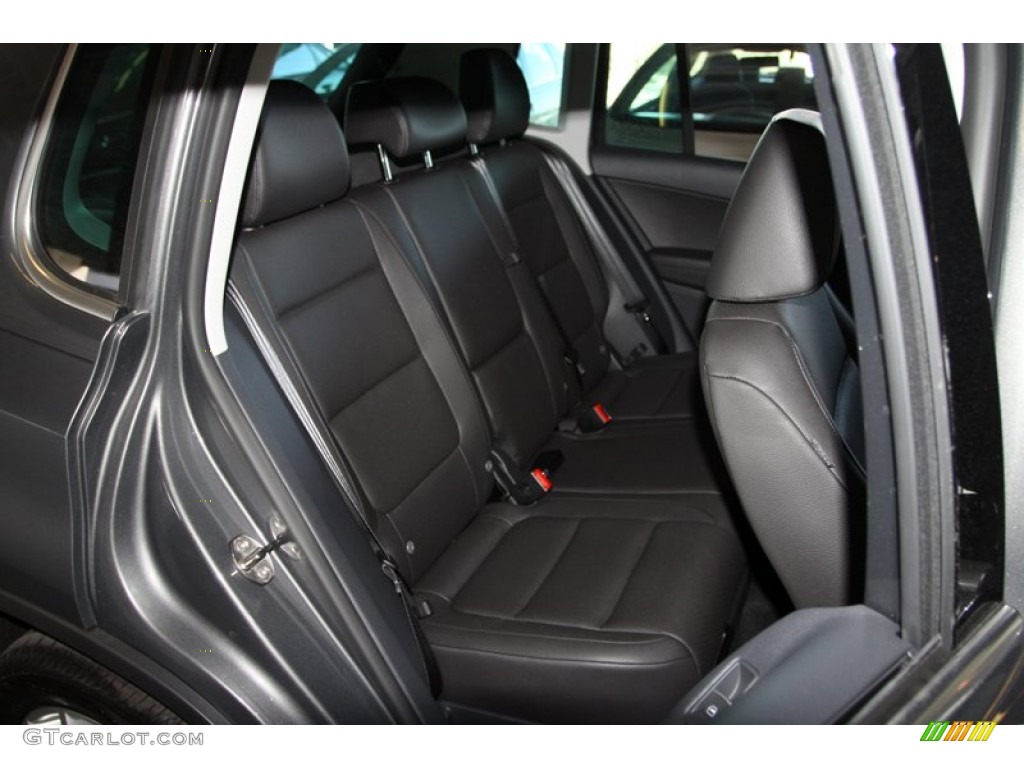 2013 Tiguan SE - Pepper Gray Metallic / Black photo #21