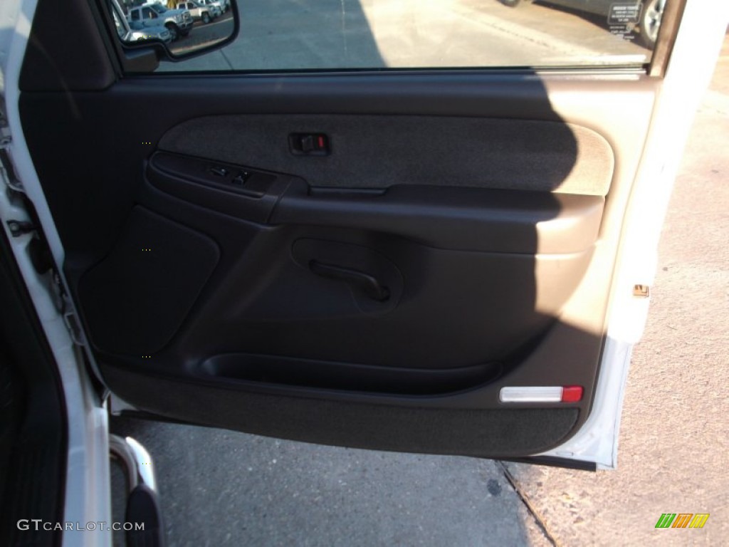 2003 Silverado 1500 LS Crew Cab - Summit White / Dark Charcoal photo #7
