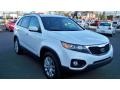 2011 Snow White Pearl Kia Sorento EX AWD  photo #3