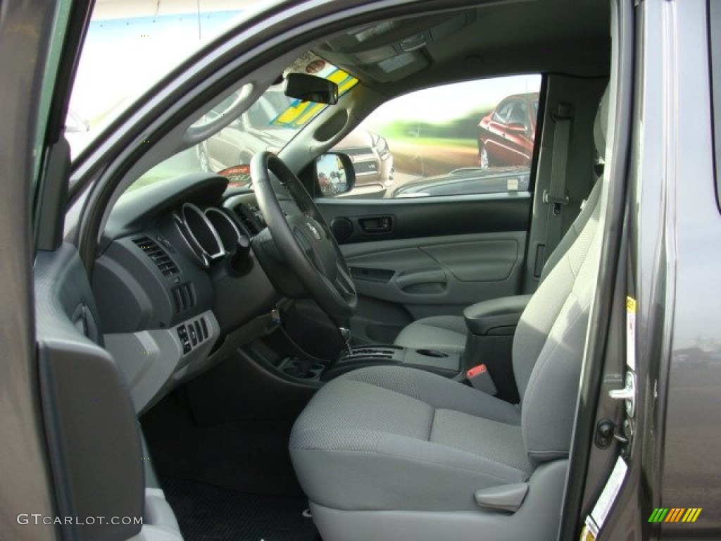 2012 Tacoma V6 Prerunner Access cab - Magnetic Gray Mica / Graphite photo #7