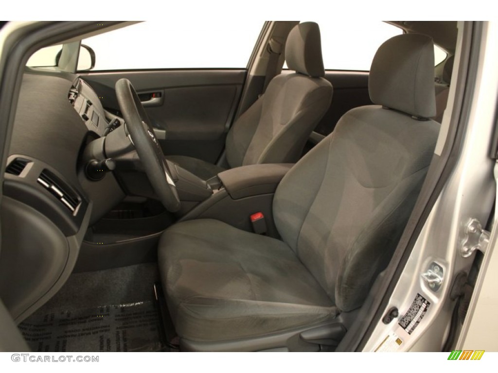 2010 Prius Hybrid III - Classic Silver Metallic / Dark Gray photo #6