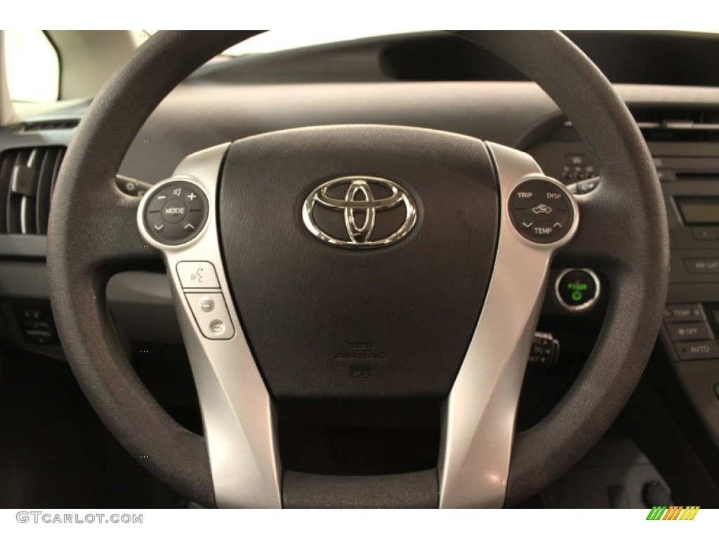 2010 Prius Hybrid III - Classic Silver Metallic / Dark Gray photo #7