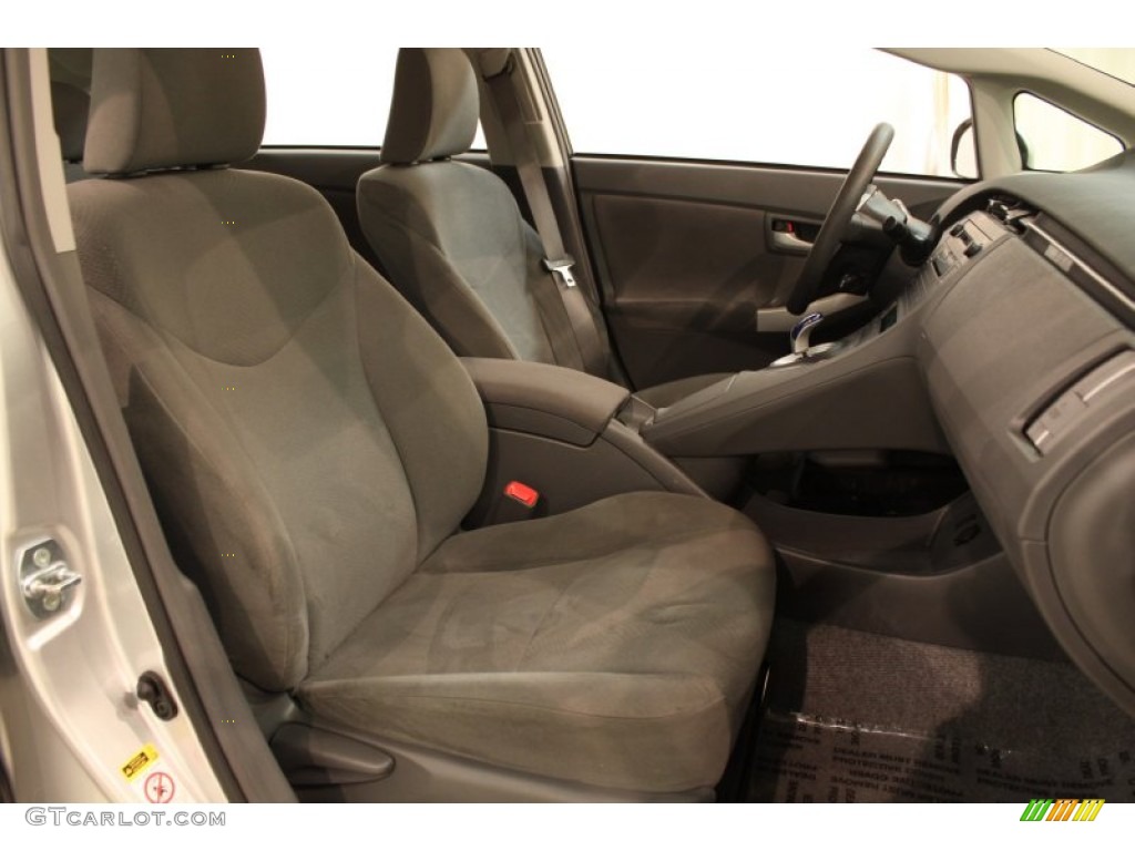 2010 Prius Hybrid III - Classic Silver Metallic / Dark Gray photo #10