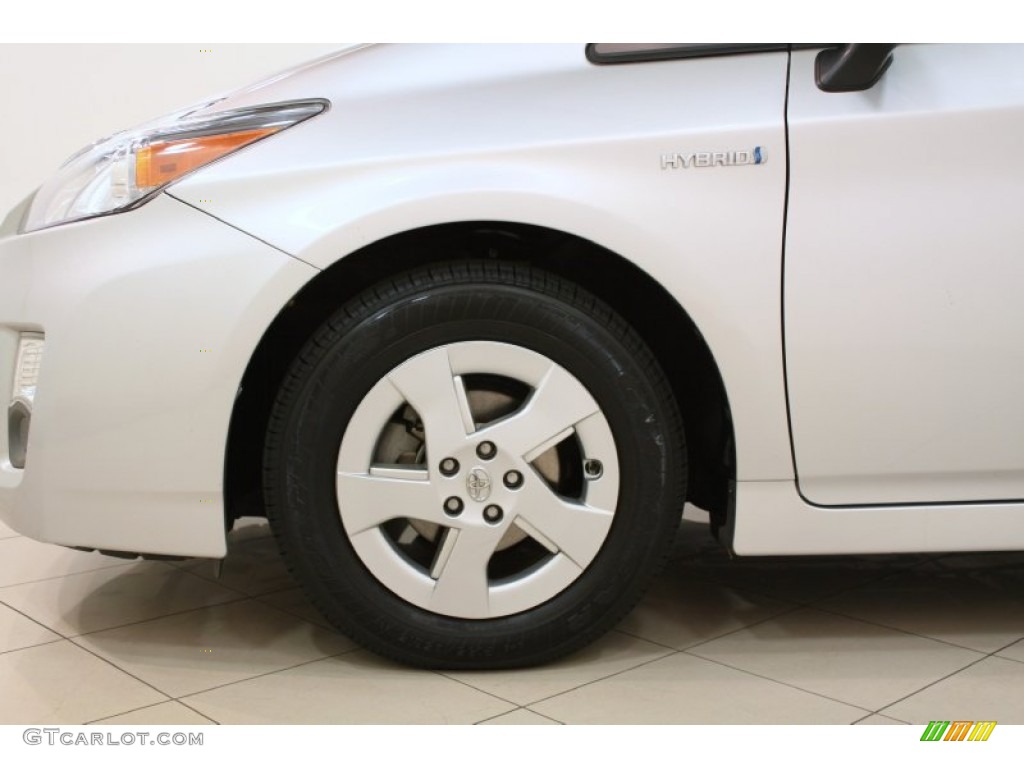 2010 Prius Hybrid III - Classic Silver Metallic / Dark Gray photo #16