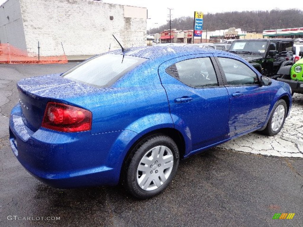 Blue Streak Pearl 2013 Dodge Avenger SE Exterior Photo #74723400