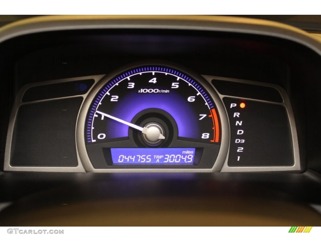 2009 Honda Civic LX-S Sedan Gauges Photos