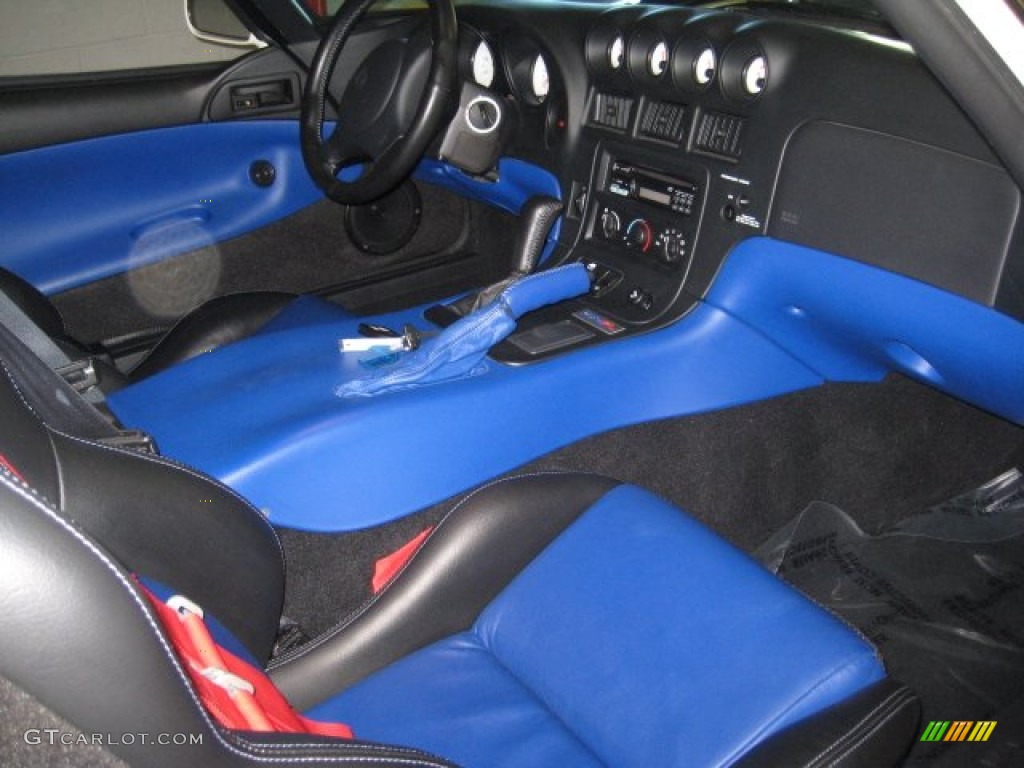 Black/Black Interior 1998 Dodge Viper GTS-R Photo #74725411