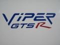 1998 Viper White w/Blue Stripes Dodge Viper GTS-R  photo #14
