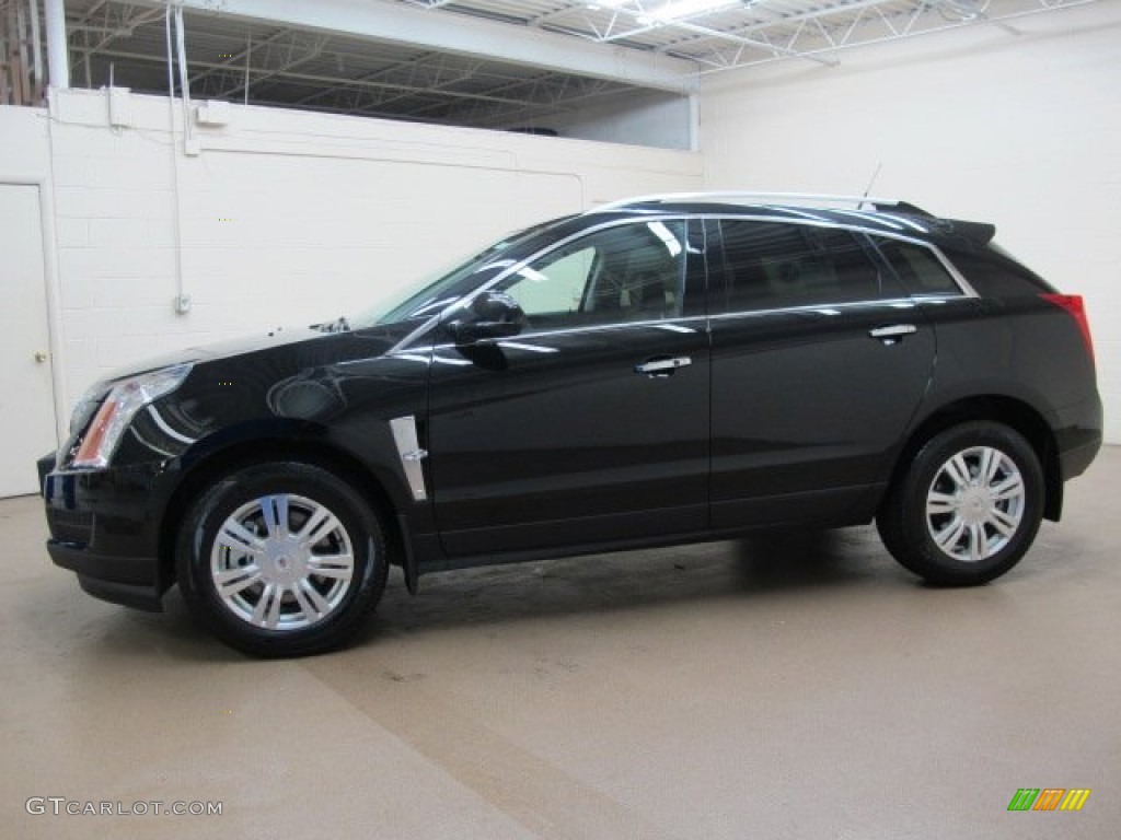 Black Ice Metallic 2012 Cadillac SRX Luxury AWD Exterior Photo #74728072