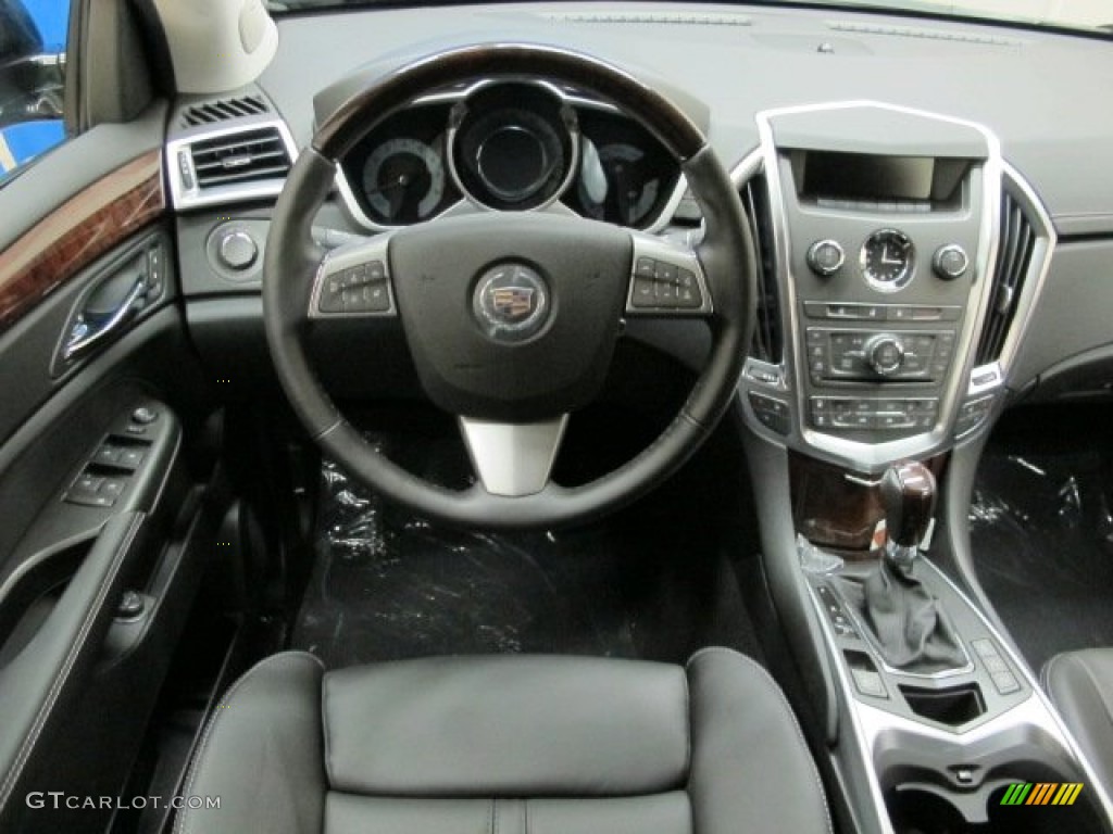 2012 Cadillac SRX Luxury AWD Shale/Brownstone Dashboard Photo #74728422