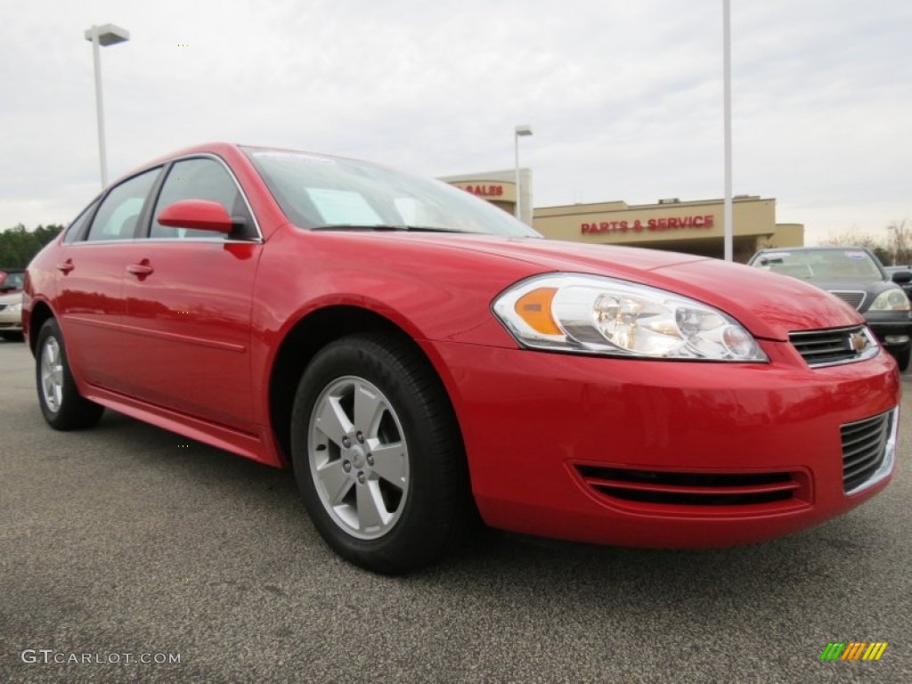 2011 Impala LS - Victory Red / Ebony photo #4