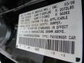 B92PZ: Nighthawk Black Pearl 2006 Acura TL 3.2 Color Code